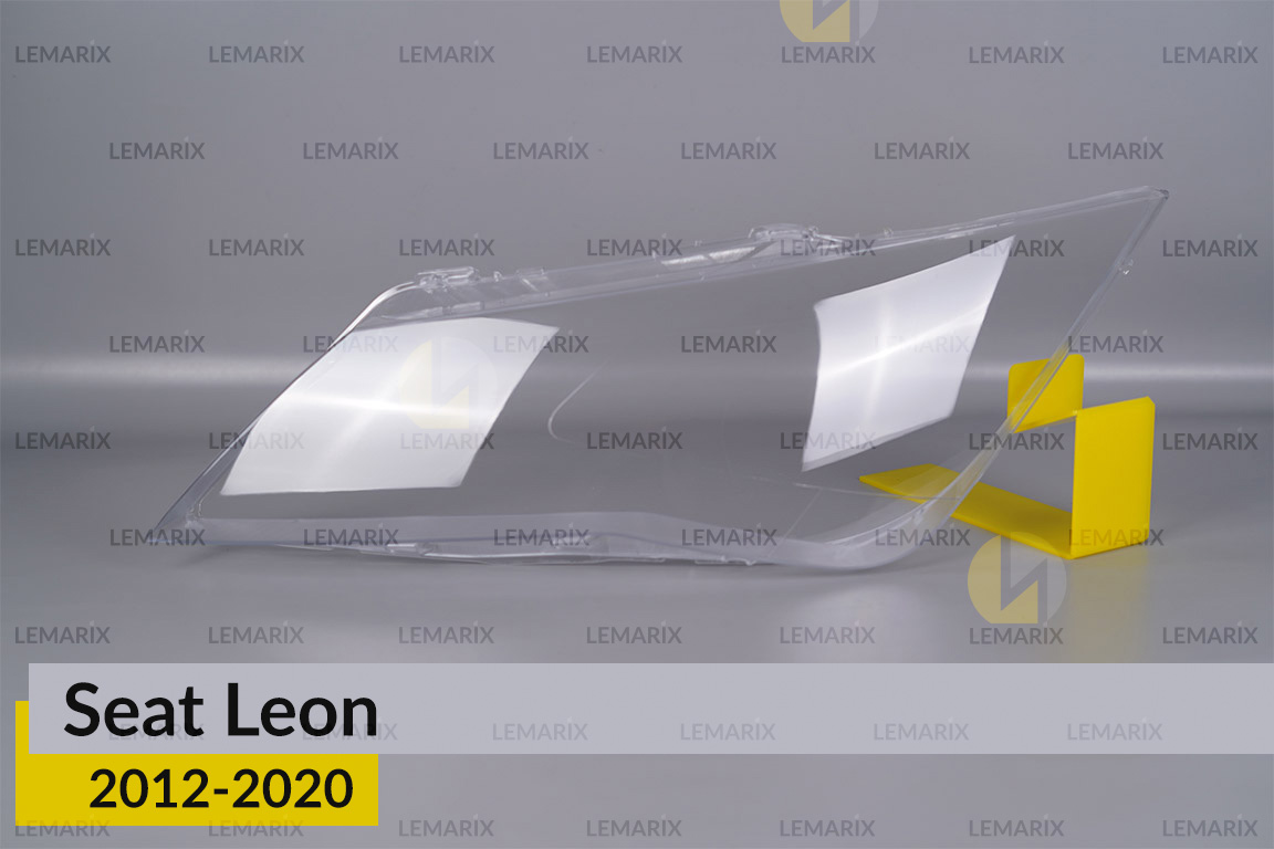 Стекло фары Seat Leon (2012-2020) левое