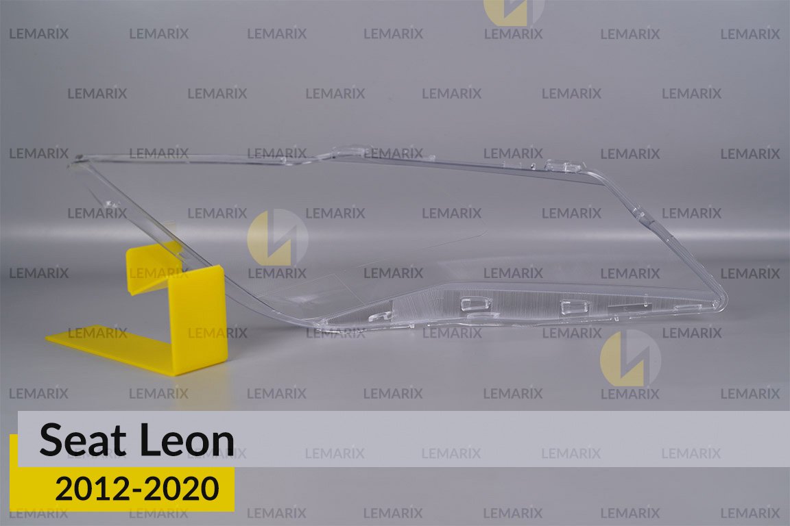Скло фари Seat Leon (2012-2020) ліве