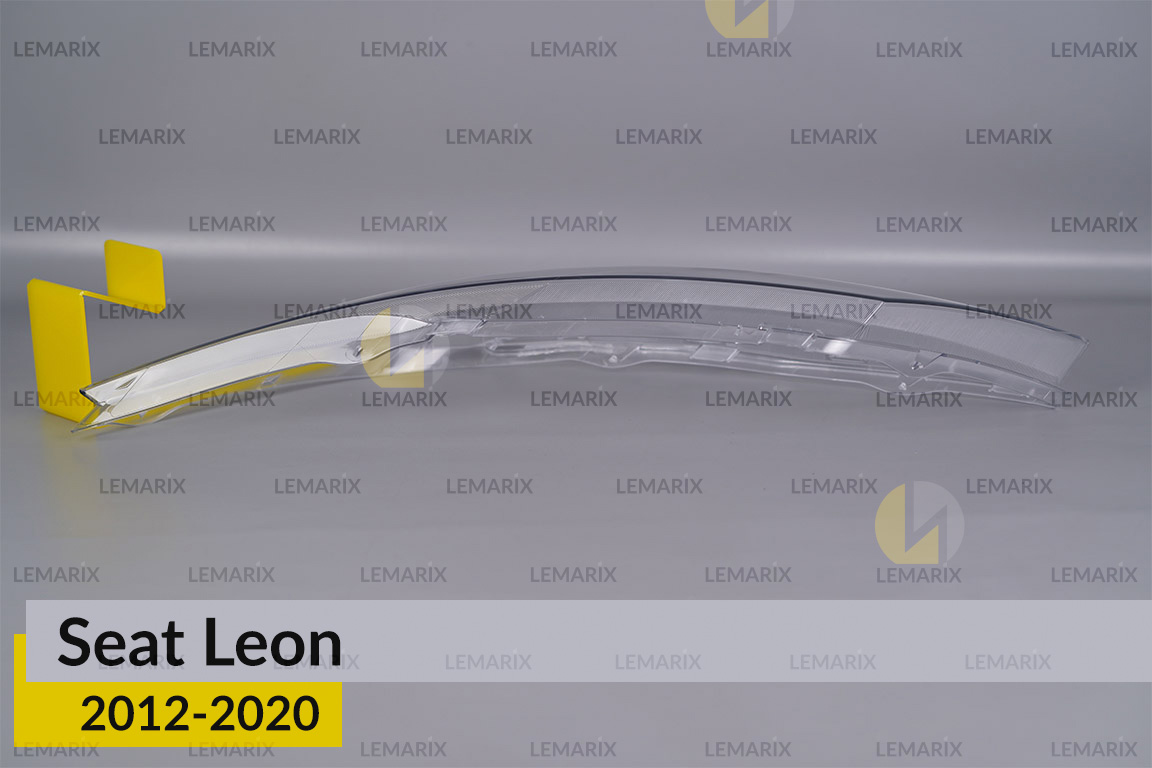 Скло фари Seat Leon (2012-2020) ліве