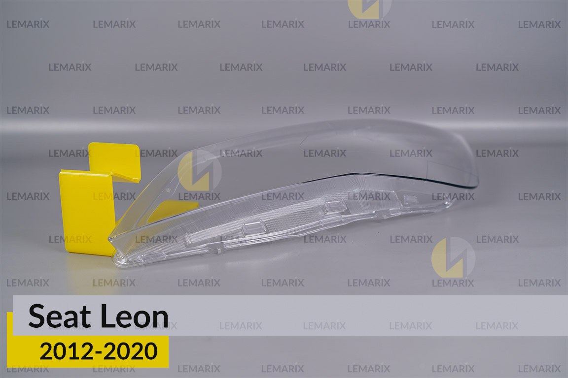 Скло фари Seat Leon (2012-2020) ліве