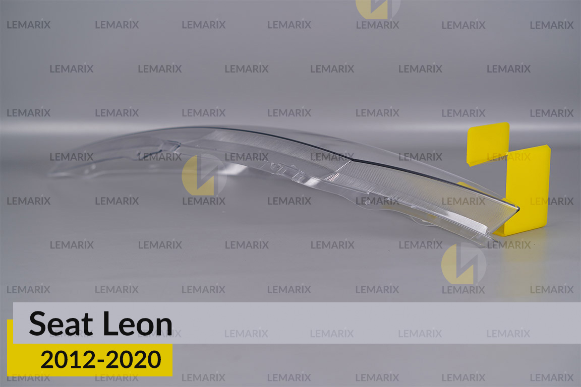 Скло фари Seat Leon (2012-2020) ліве