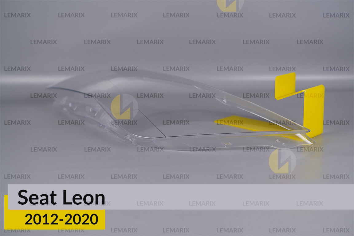 Скло фари Seat Leon (2012-2020) ліве