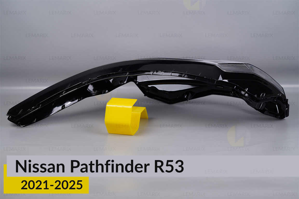 Стекло фары Nissan Pathfinder R53 (2021-2025) дорест левое