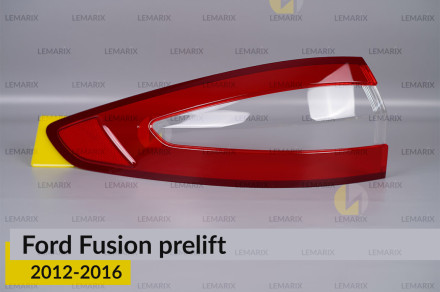 Стекло заднего фонаря внешнее в крыле Ford Fusion (2012-2016) дорест левое