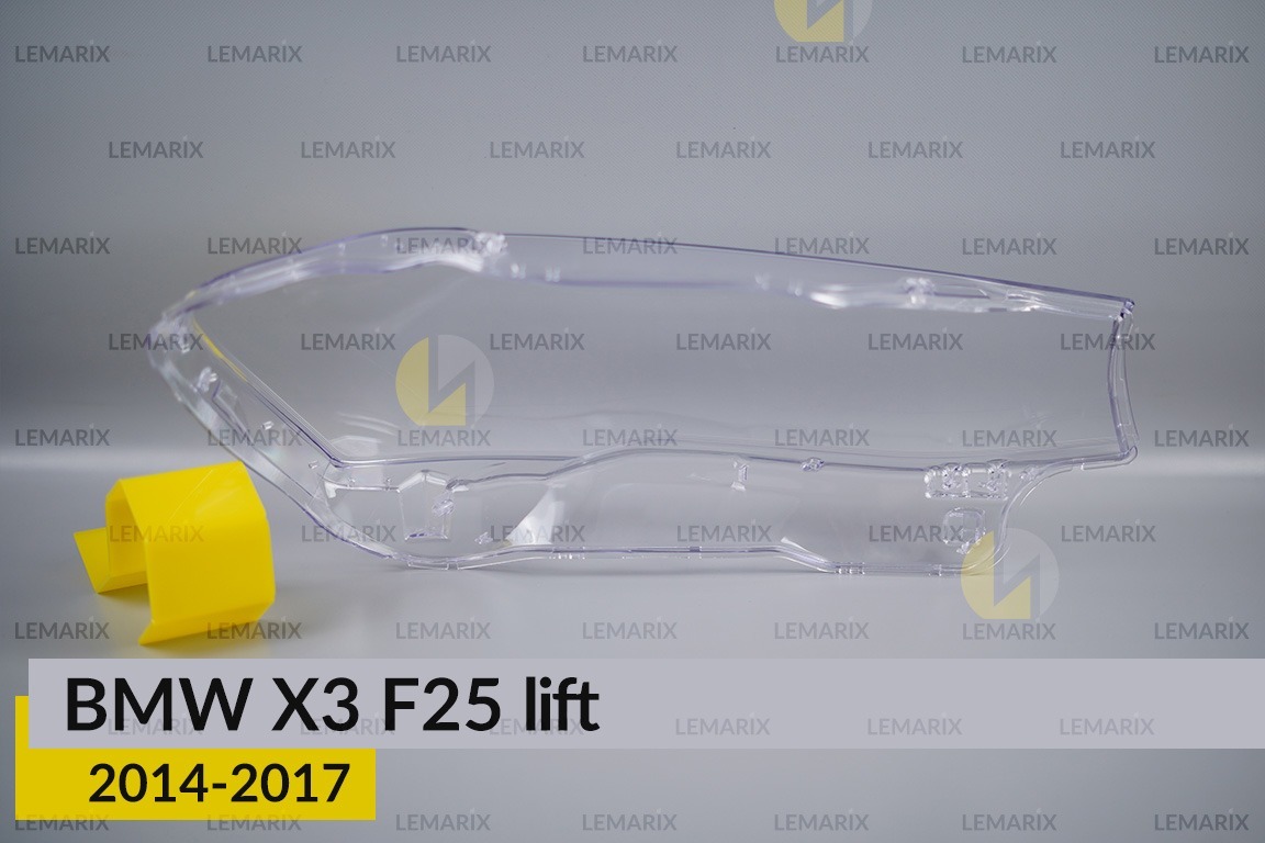 Скло фари BMW X3 F25 (2014-2017) рест ліве