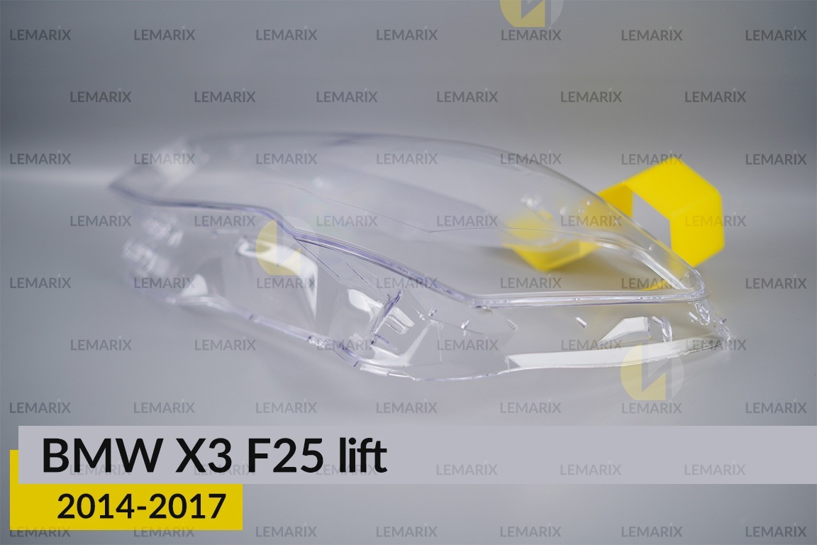 Скло фари BMW X3 F25 (2014-2017) рест ліве