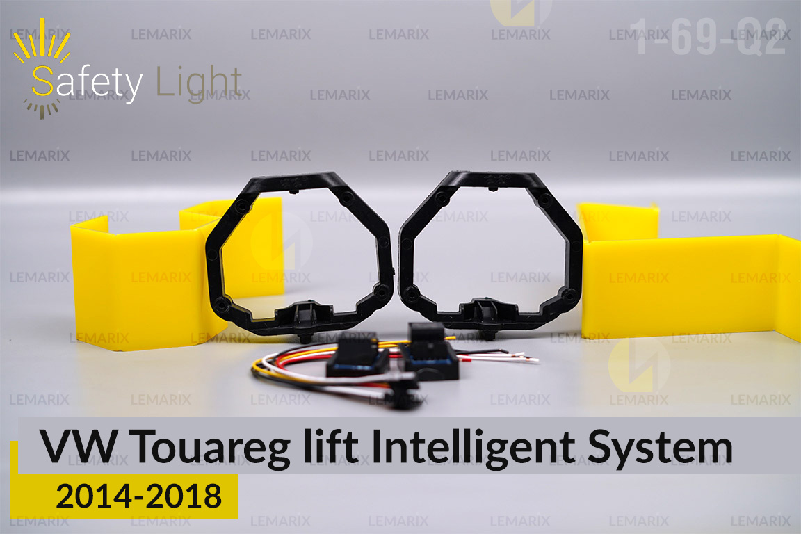 Переходная рамка для VW Volkswagen Touareg Intelligent System (2014-2018) рест