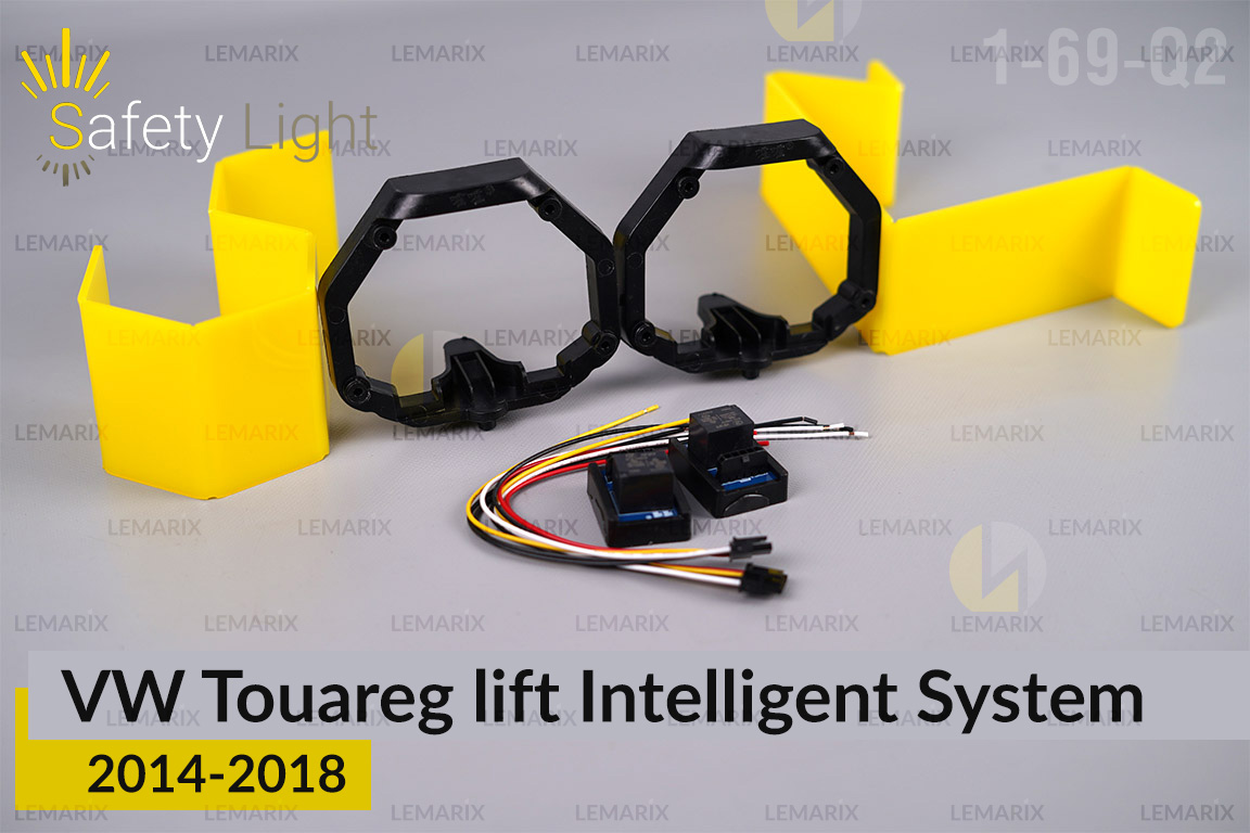Переходная рамка для VW Volkswagen Touareg Intelligent System (2014-2018) рест