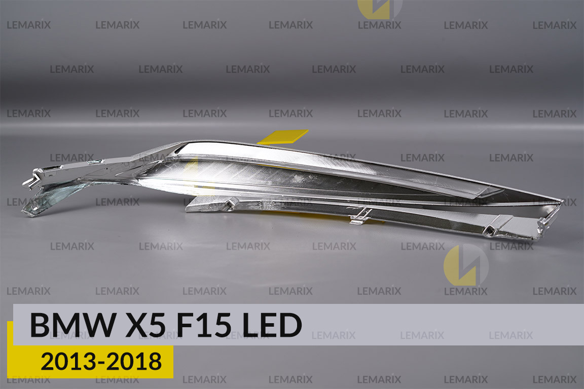 Хромована декоративна маска верхня BMW X5 F15 LED (2013-2018) права