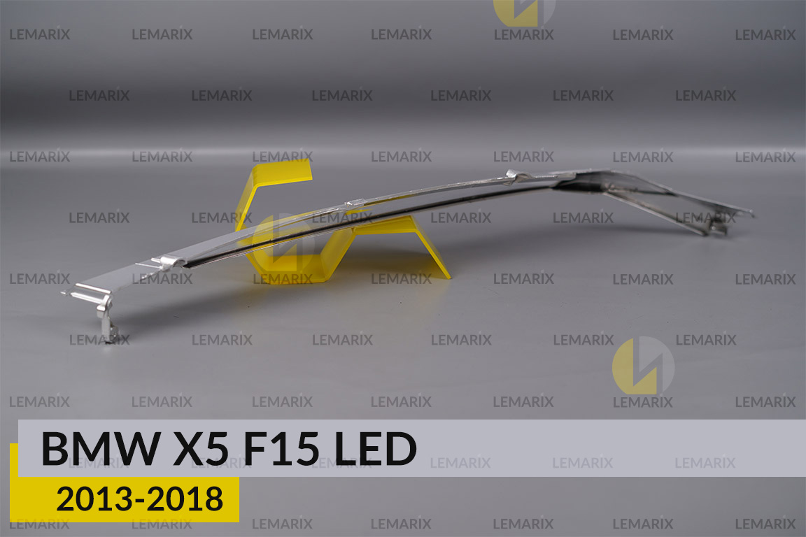 Хромована декоративна маска верхня BMW X5 F15 LED (2013-2018) права