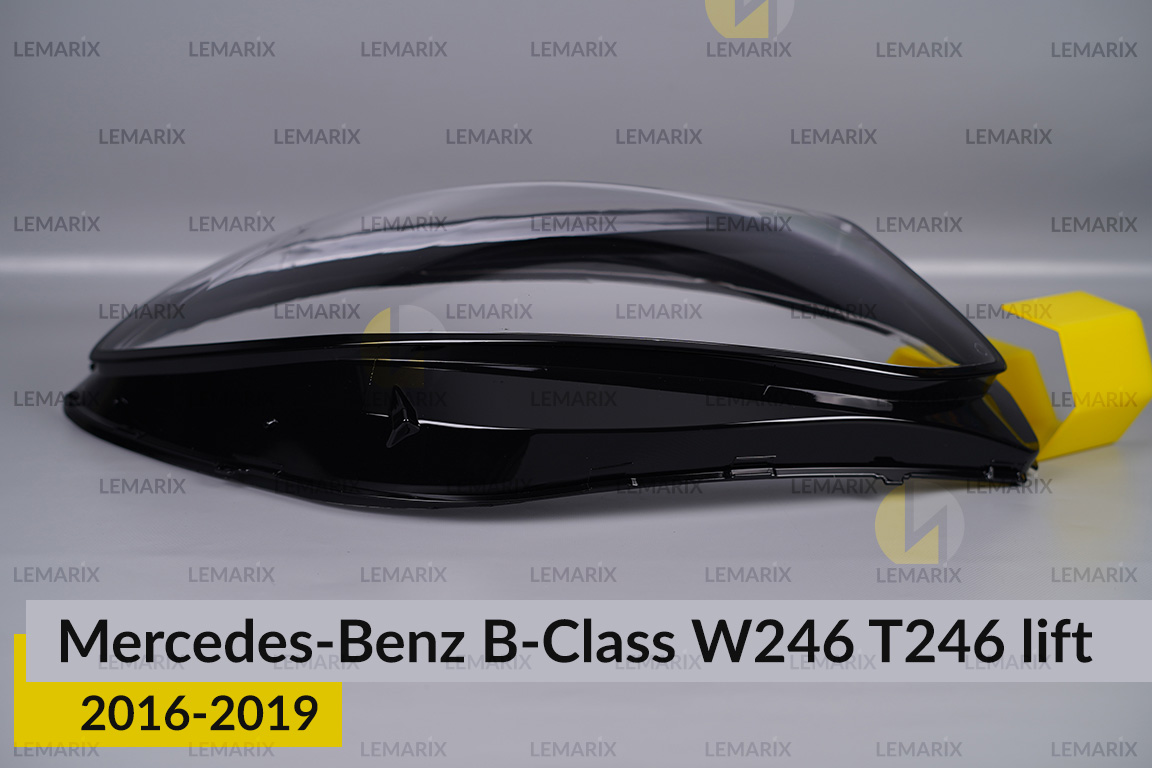 Стекло фары Mercedes-Benz B-Class W246 T246 (2016-2019) рест правое
