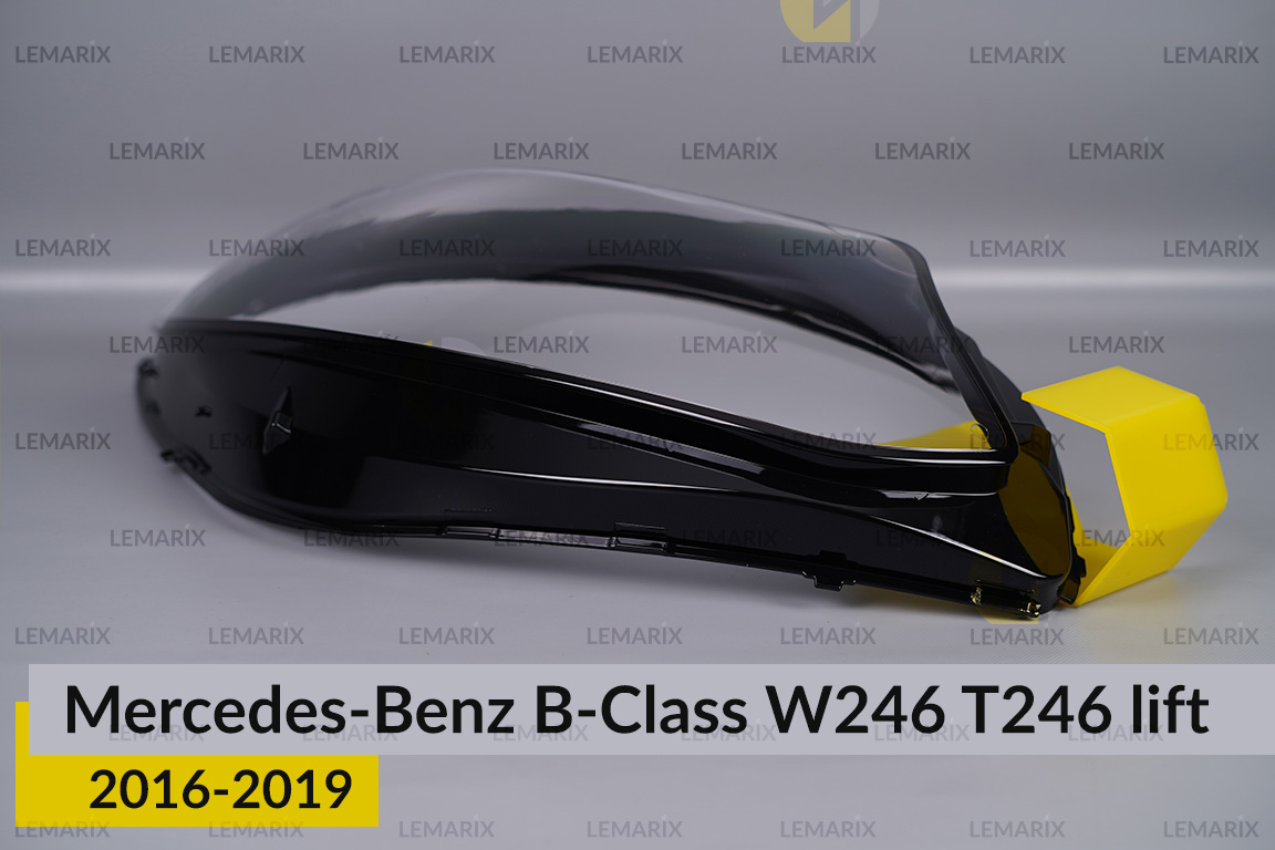 Стекло фары Mercedes-Benz B-Class W246 T246 (2016-2019) рест правое