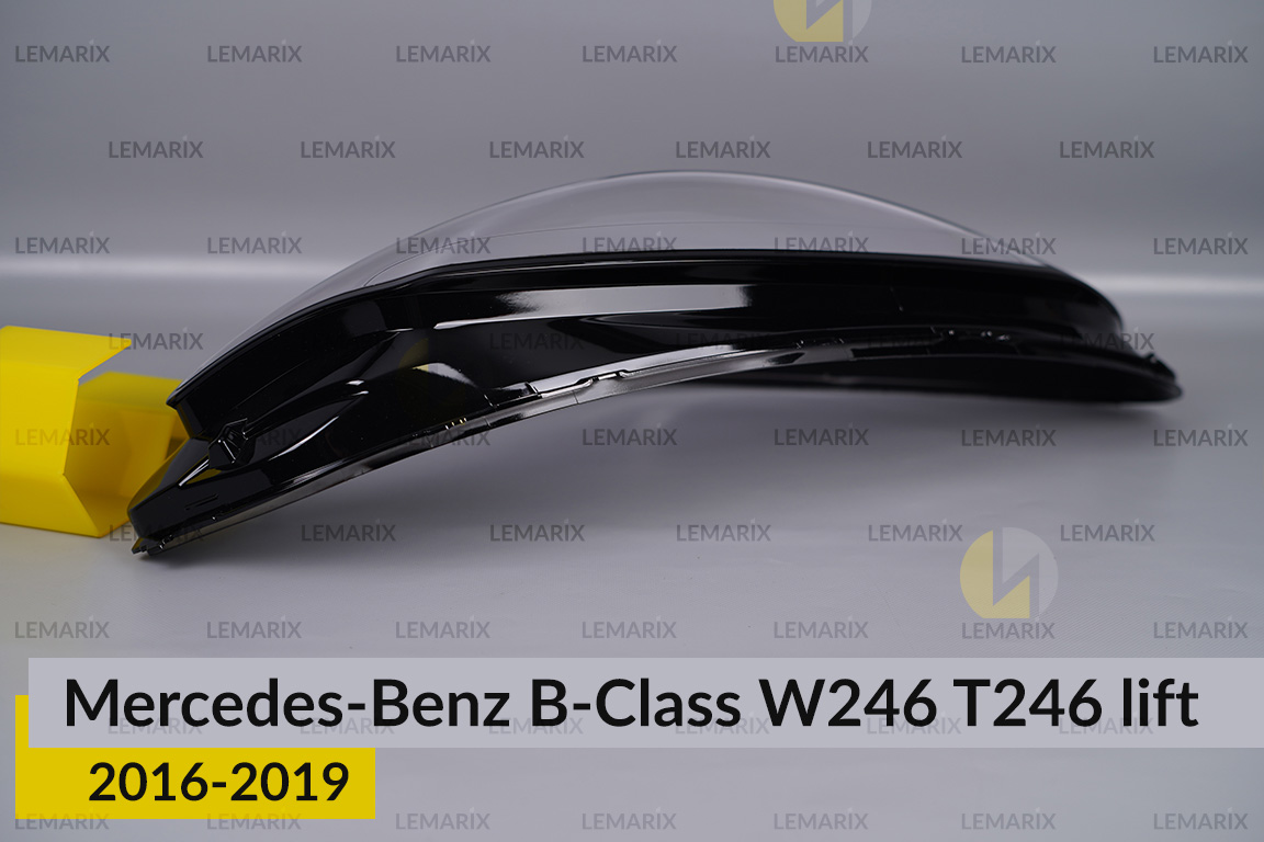 Стекло фары Mercedes-Benz B-Class W246 T246 (2016-2019) рест правое