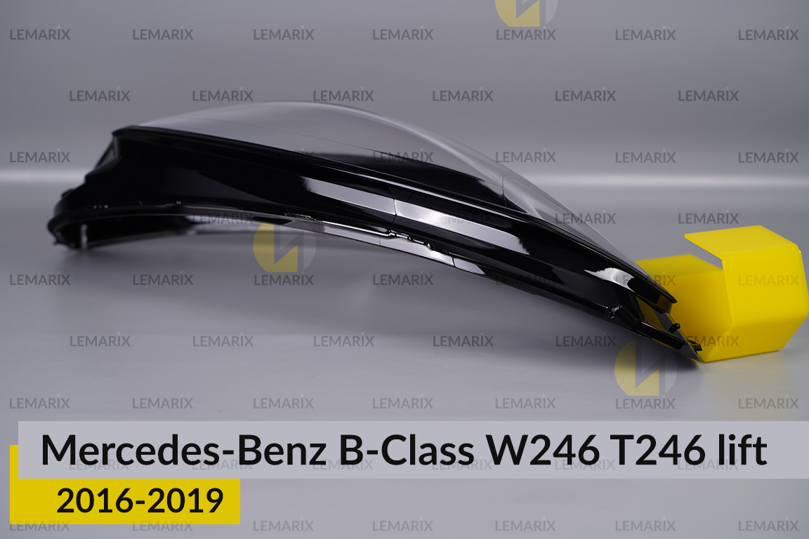 Стекло фары Mercedes-Benz B-Class W246 T246 (2016-2019) рест правое
