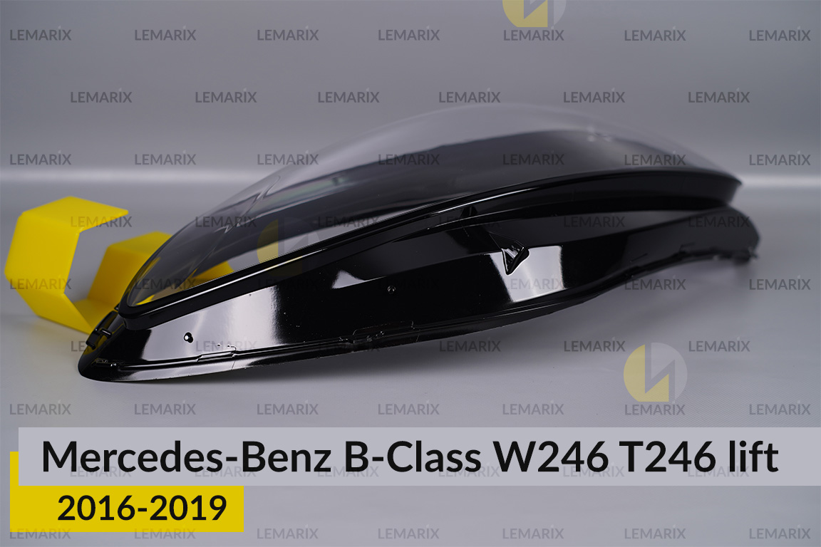 Стекло фары Mercedes-Benz B-Class W246 T246 (2016-2019) рест правое