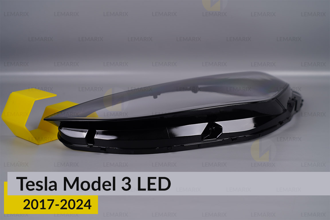 Скло фари Tesla Model 3 LED (2017-2024) ліве