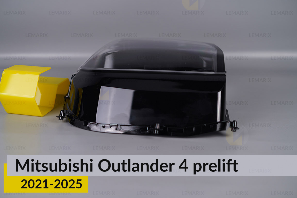 Скло фари Mitsubishi Outlander 4 (2021-2026) дорест праве