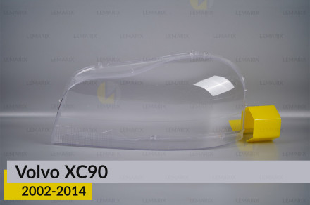Скло фари Volvo XC90 (2002-2014) ліве