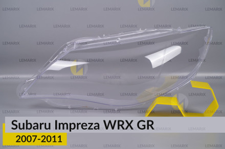 Скло фари Subaru Impreza WRX GR (2007-2011) ліве