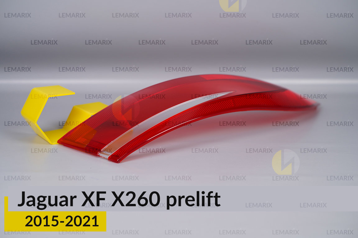 Скло заднього ліхтаря зовнішнє в крилі Jaguar XF X260 (2015-2021) дорест ліве