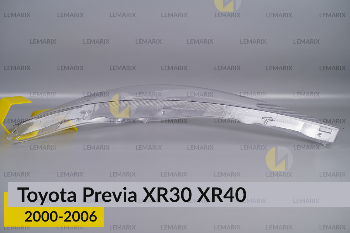 Стекло фары Toyota Previa XR30 XR40 (2000-2006) левое