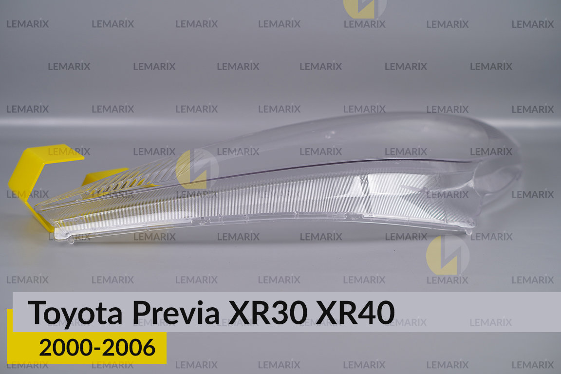 Стекло фары Toyota Previa XR30 XR40 (2000-2006) левое