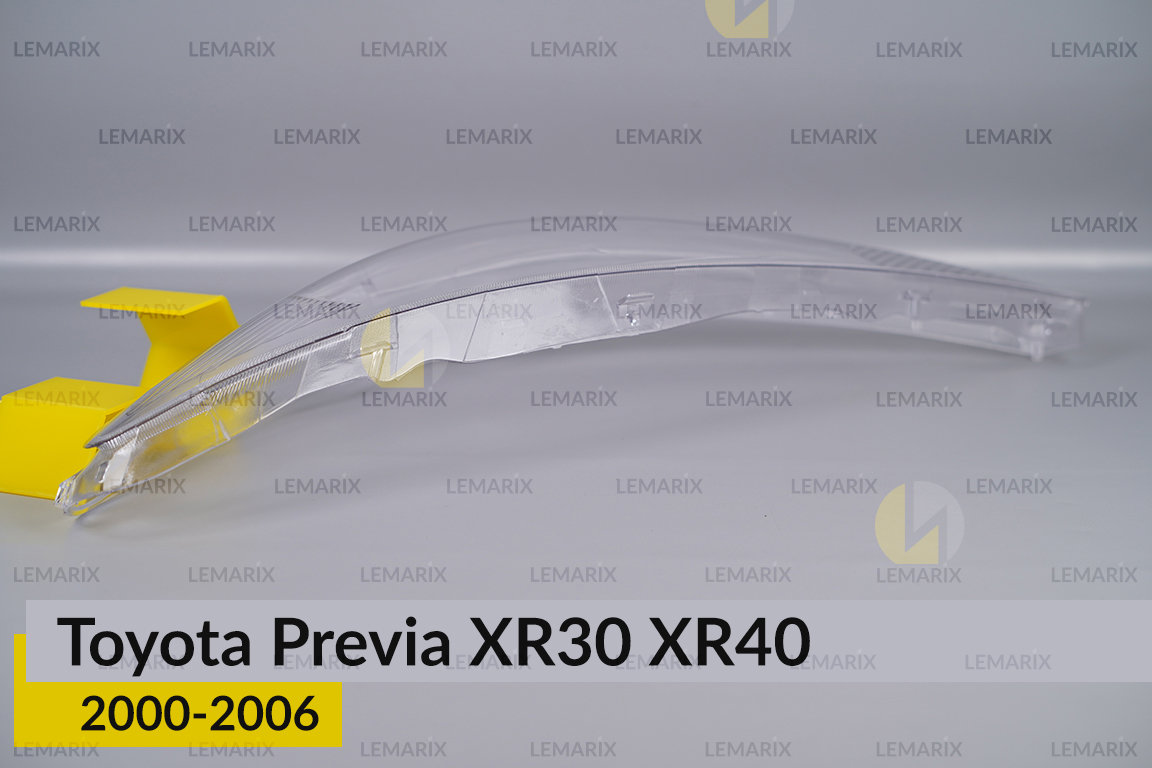 Стекло фары Toyota Previa XR30 XR40 (2000-2006) левое