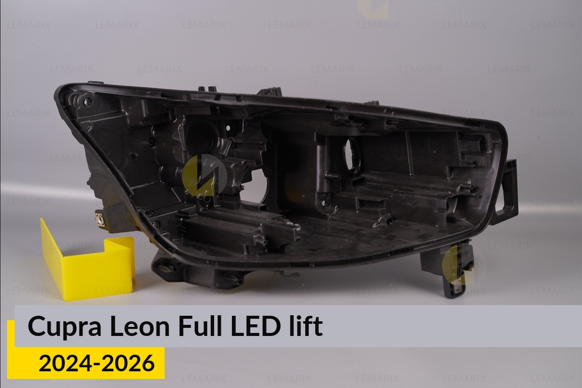 Корпус фары Cupra Leon Full LED (2024-2026) рест правый