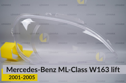 Стекло фары Mercedes-Benz ML-Class W163 (2001-2005) рест правое