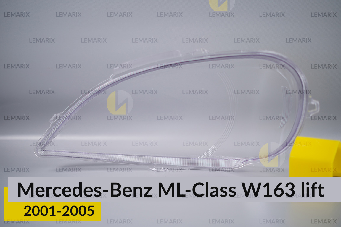 Стекло фары Mercedes-Benz ML-Class W163 (2001-2005) рест правое