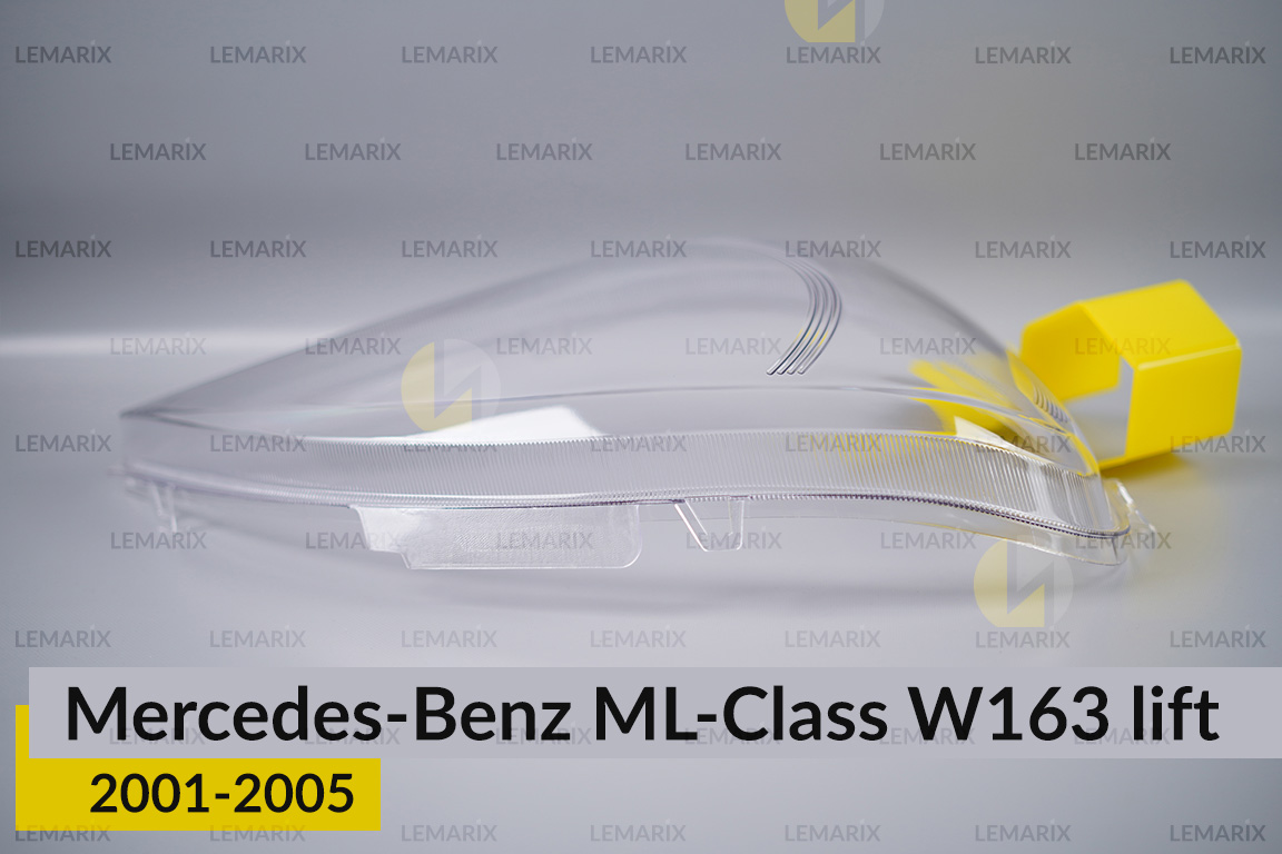 Стекло фары Mercedes-Benz ML-Class W163 (2001-2005) рест правое