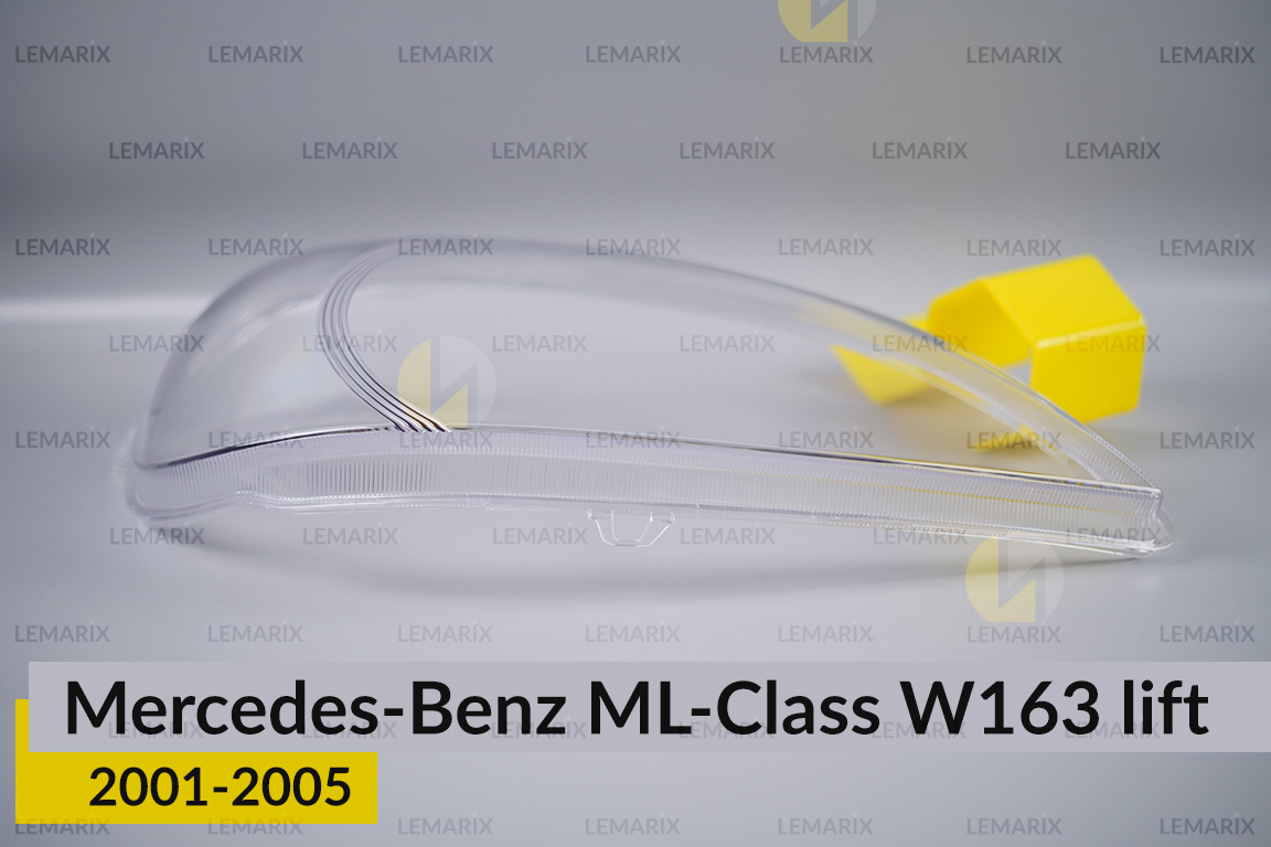 Стекло фары Mercedes-Benz ML-Class W163 (2001-2005) рест правое