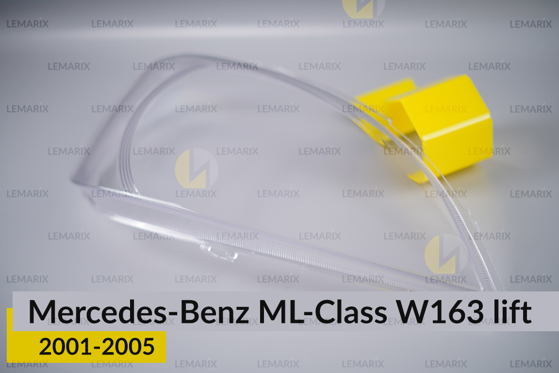 Стекло фары Mercedes-Benz ML-Class W163 (2001-2005) рест правое