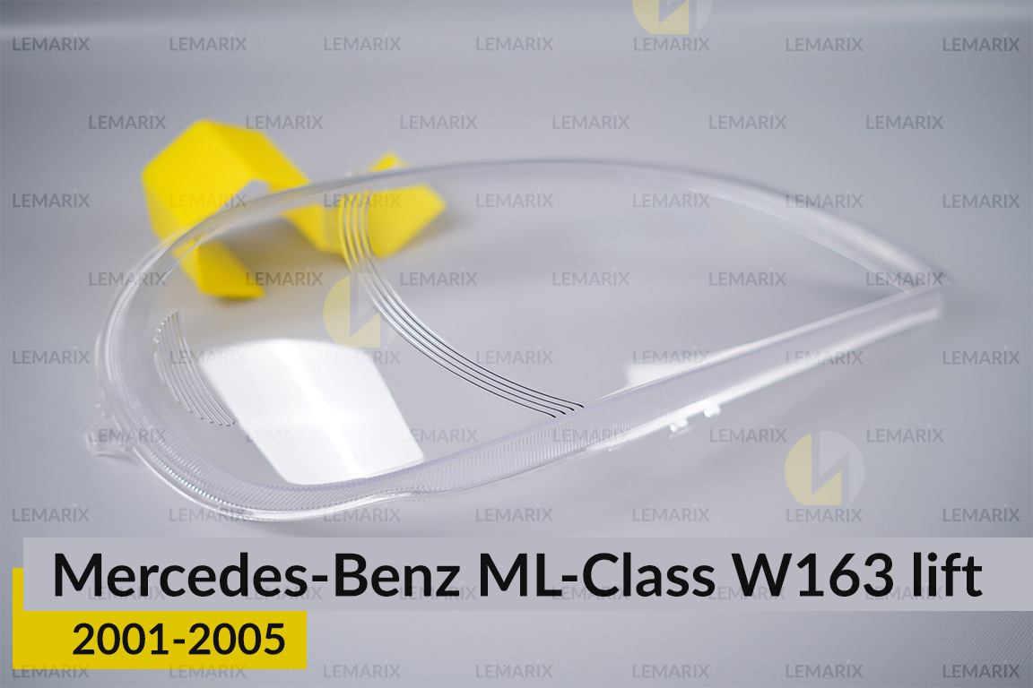 Стекло фары Mercedes-Benz ML-Class W163 (2001-2005) рест правое