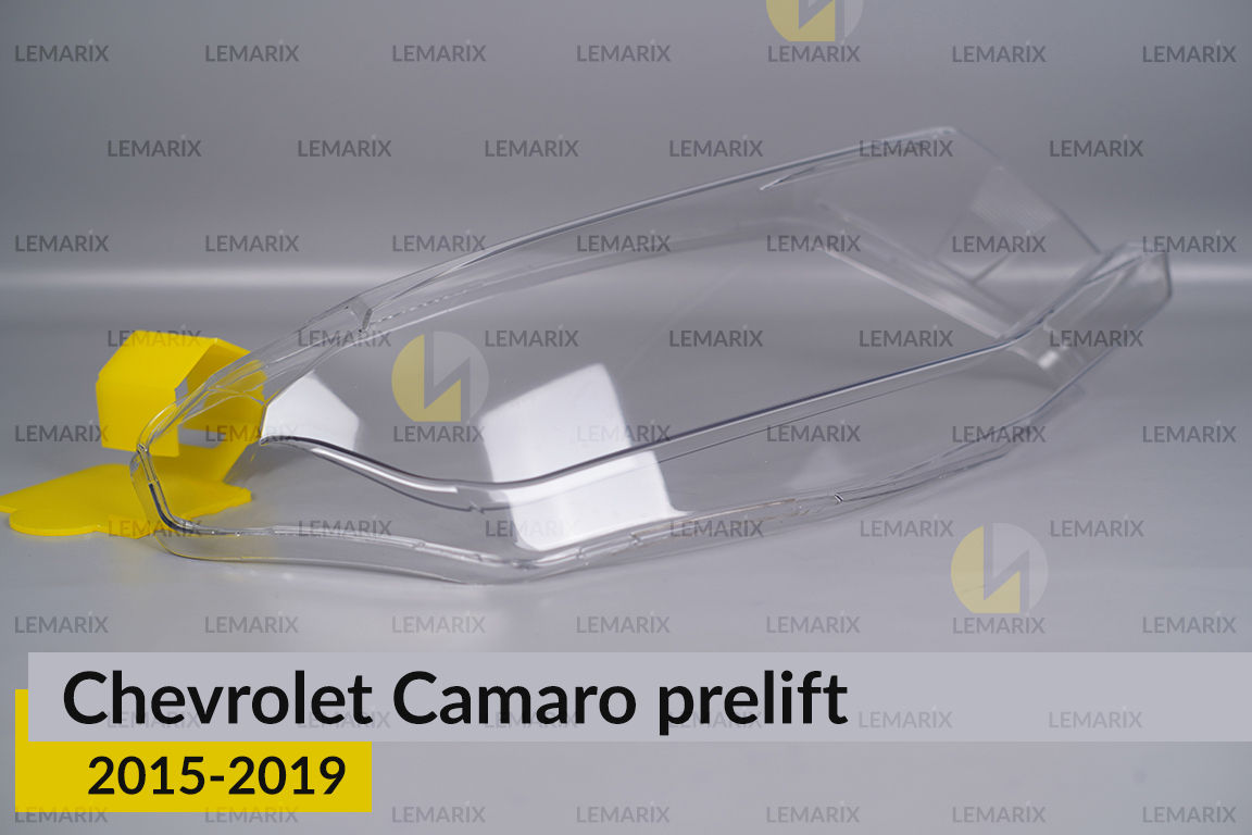 Стекло фары Chevrolet Camaro (2015-2019) дорест правое