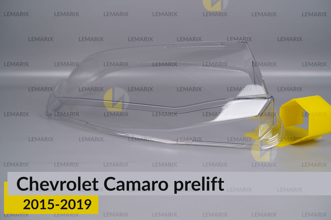 Стекло фары Chevrolet Camaro (2015-2019) дорест правое