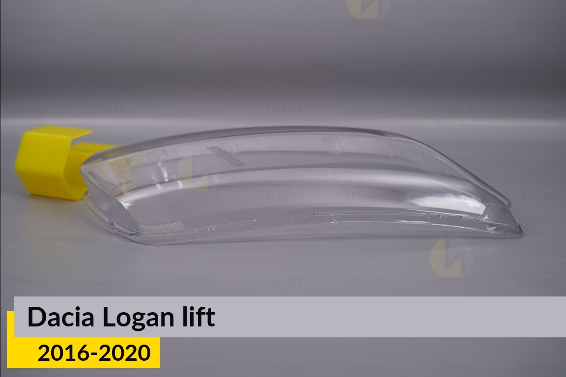 Стекло фары Dacia Logan (2016-2020) рест правое