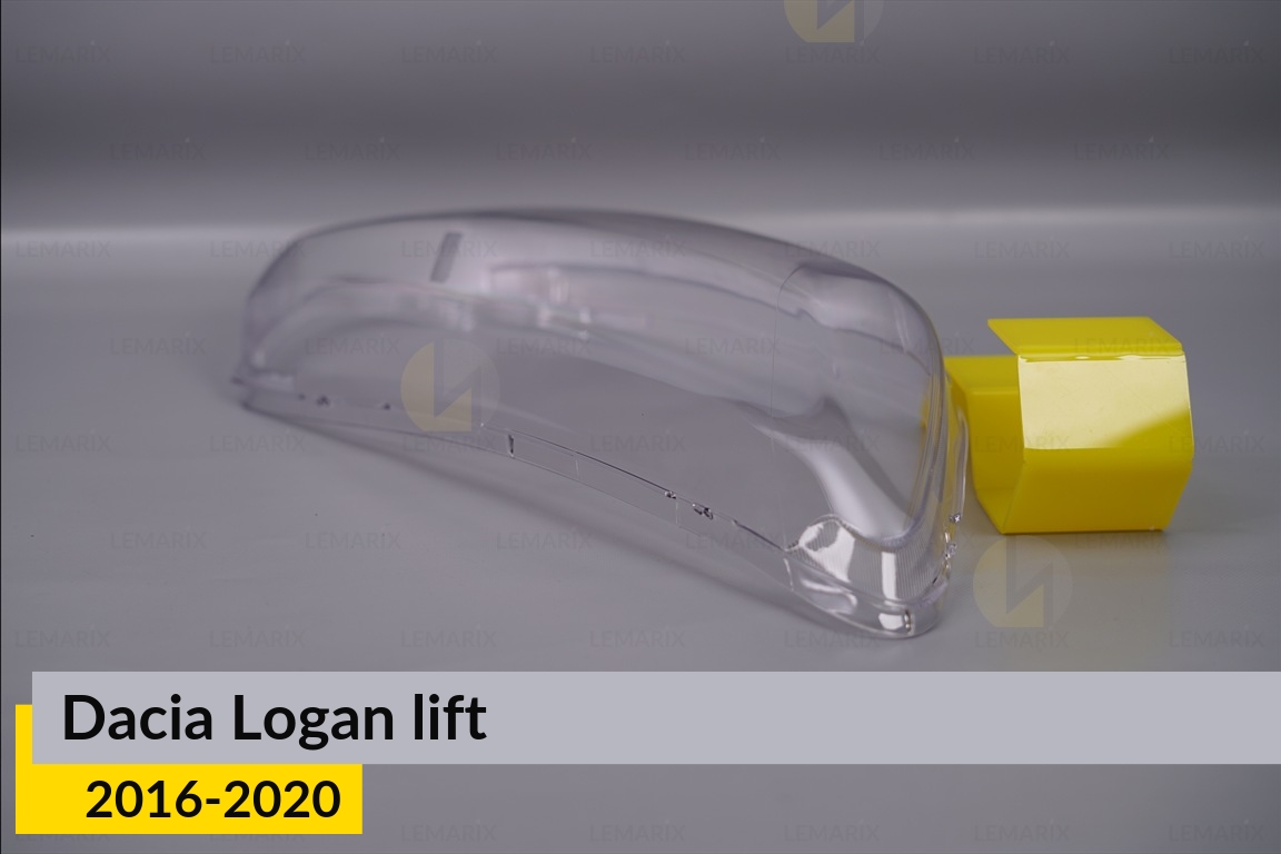 Стекло фары Dacia Logan (2016-2020) рест правое