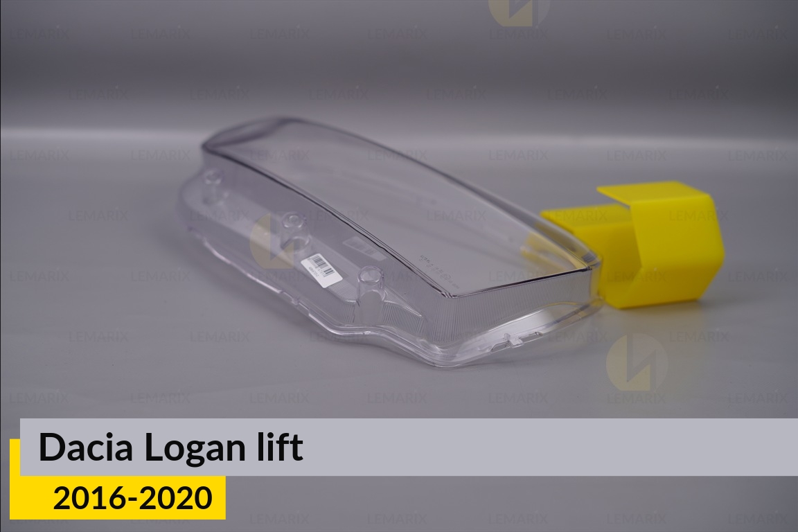 Стекло фары Dacia Logan (2016-2020) рест правое