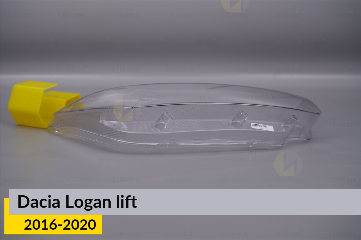 Стекло фары Dacia Logan (2016-2020) рест правое