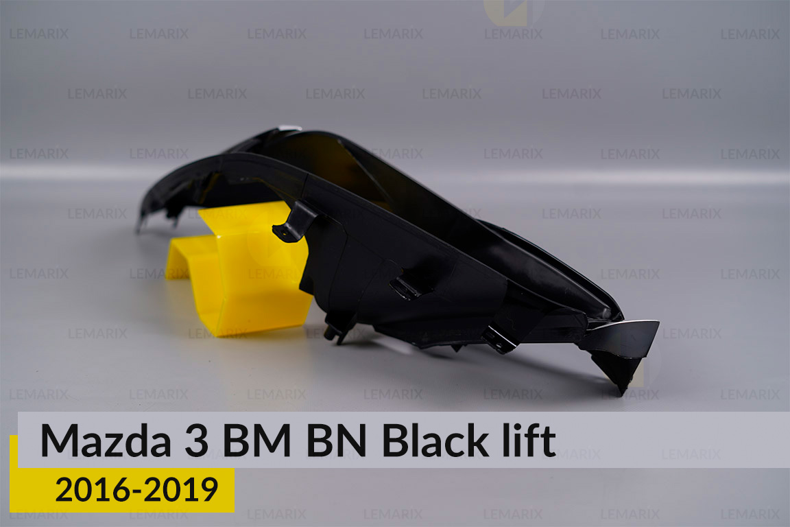 Декоративна маска Mazda 3 BM BN Black (2016-2019) рест права