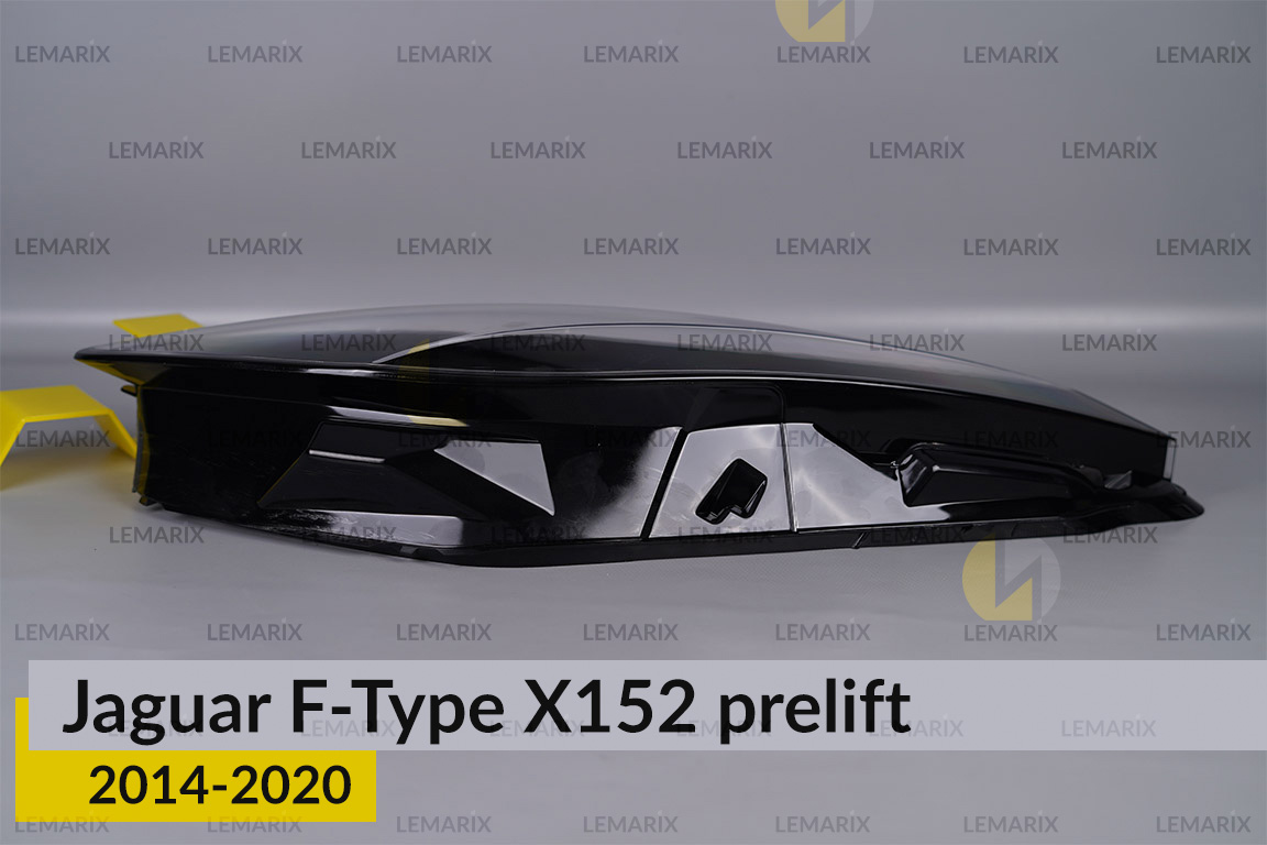 Скло фари Jaguar F-Type X152 (2014-2020) дорест ліве