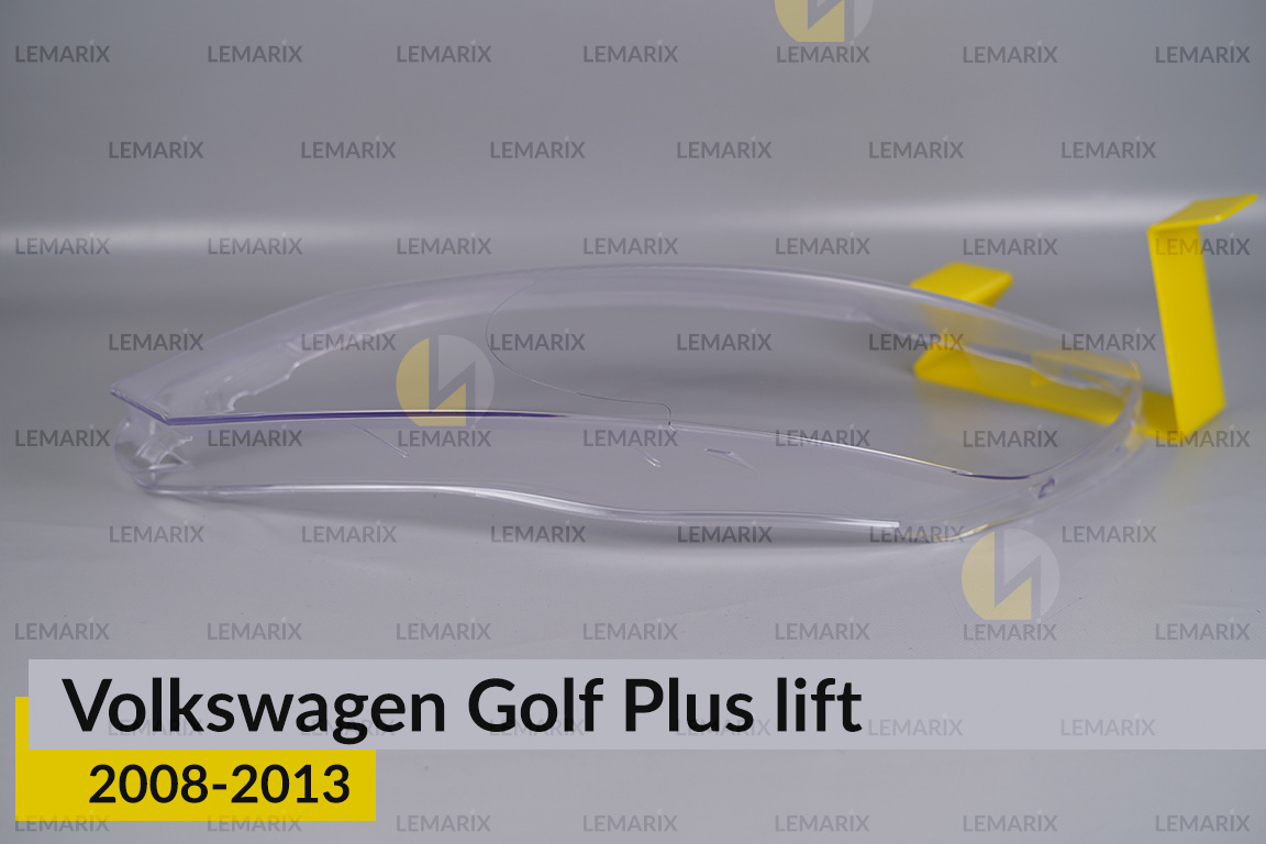 Стекло фары VW Volkswagen Golf Plus (2008-2013) рест левое