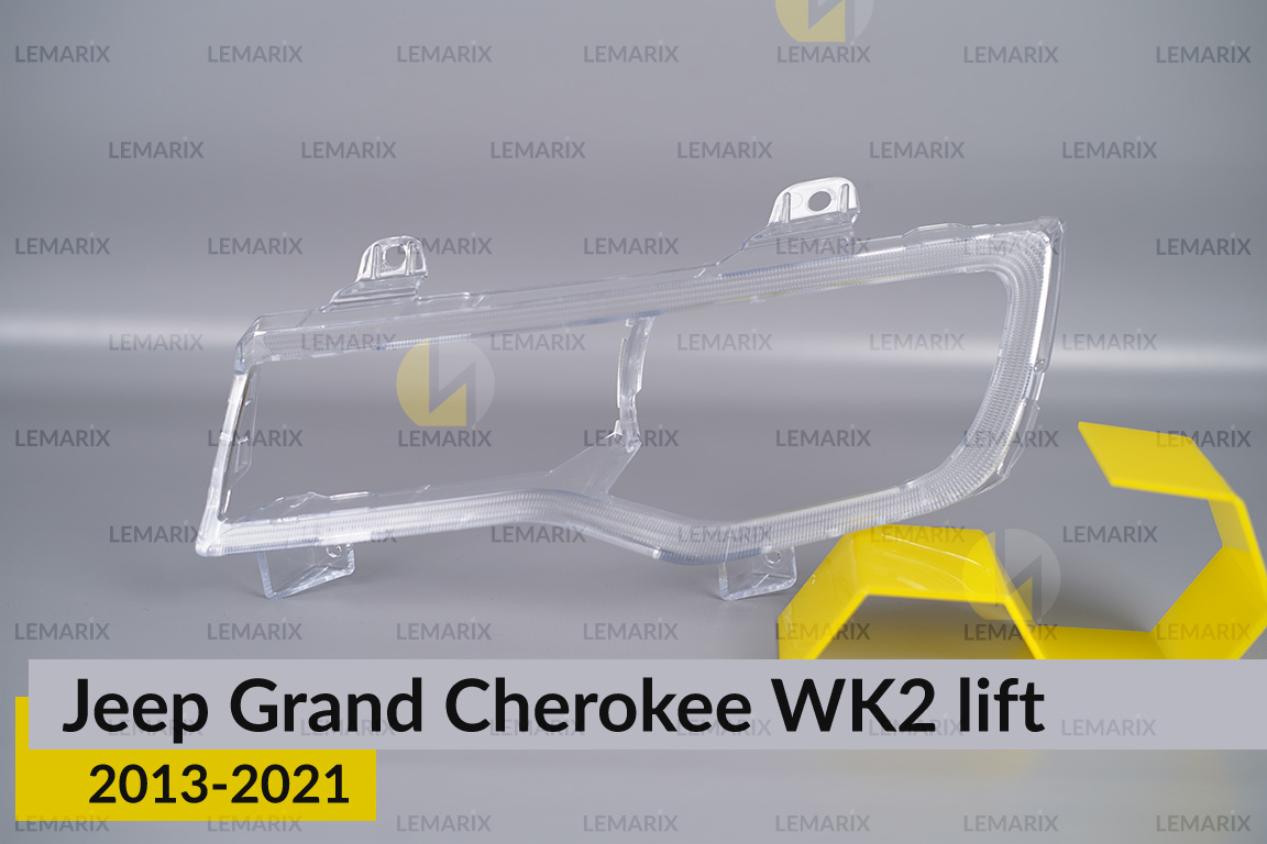 Декоративная прозрачная маска Jeep Grand Cherokee Wk2 (2013-2021) рест левая