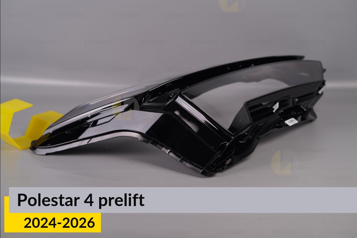 Скло фари Polestar 4 (2024-2026) дорест праве