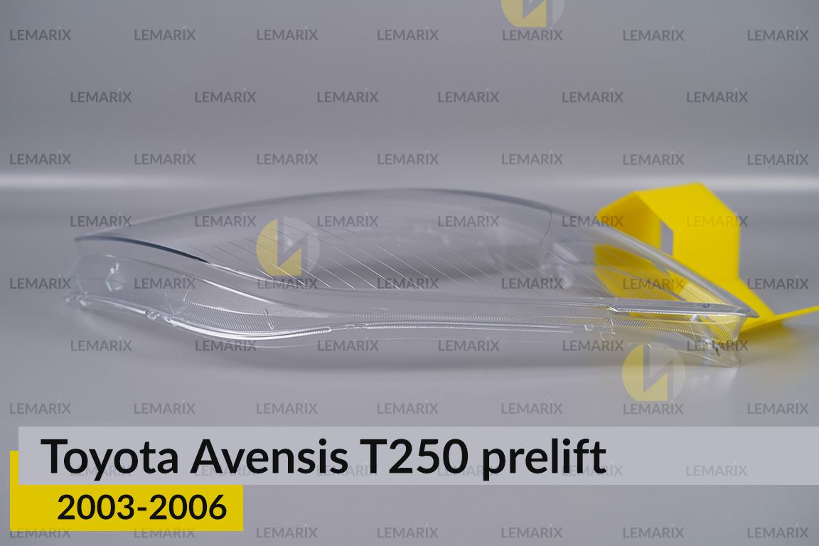Скло фари Toyota Avensis T250 (2003-2006) дорест праве