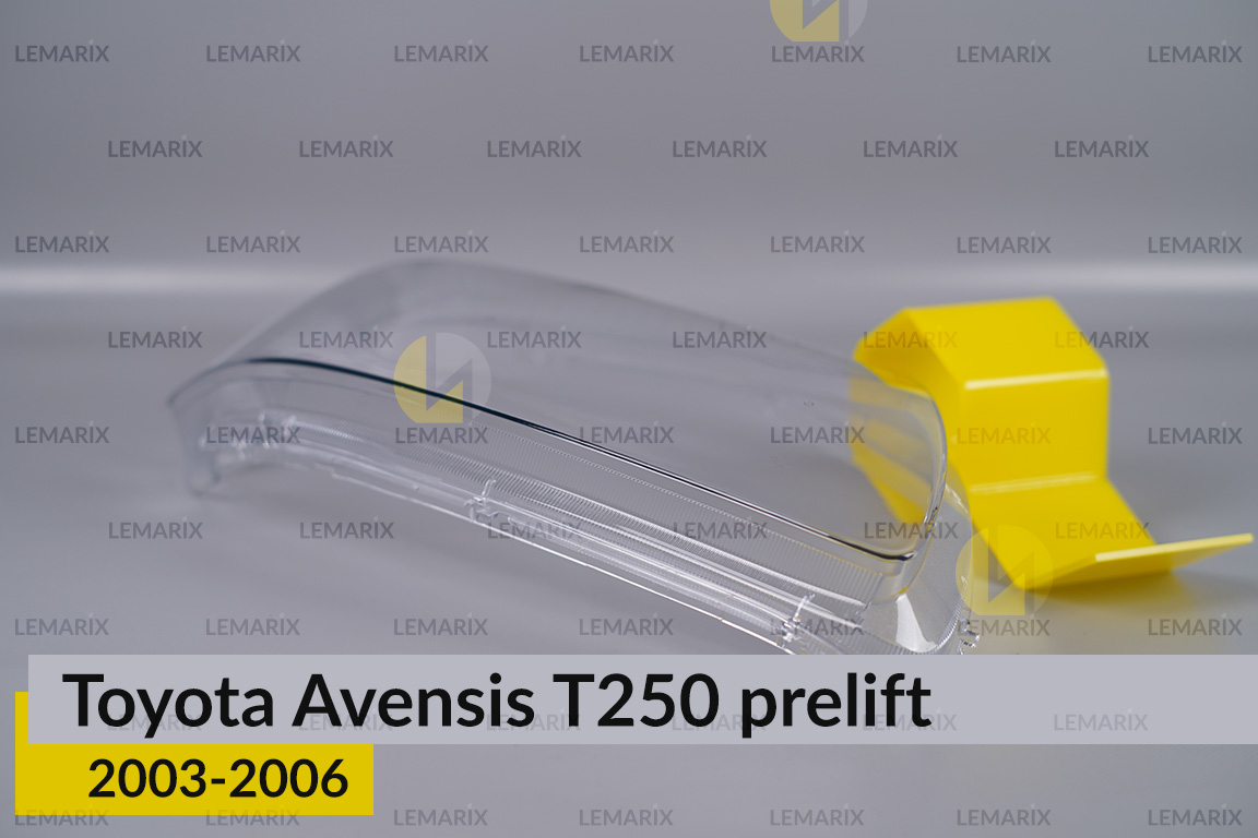 Скло фари Toyota Avensis T250 (2003-2006) дорест праве