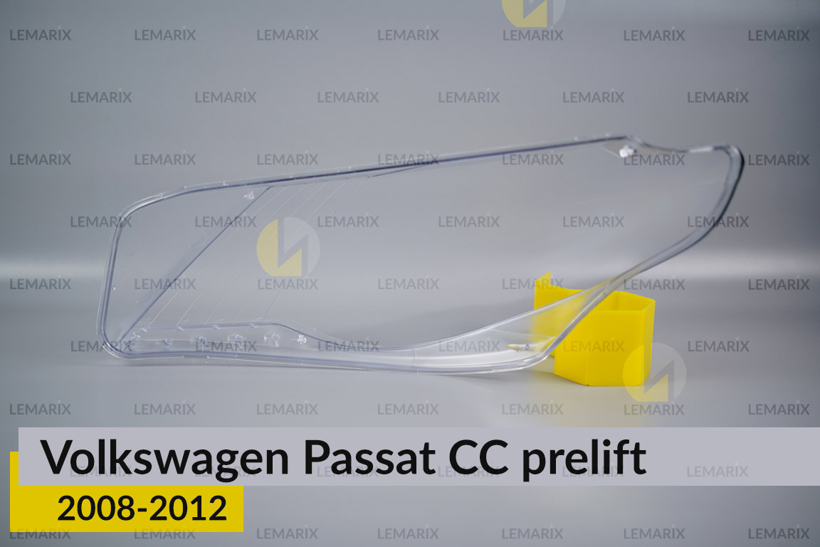 Скло фари VW Volkswagen Passat CC (2008-2012) дорест праве