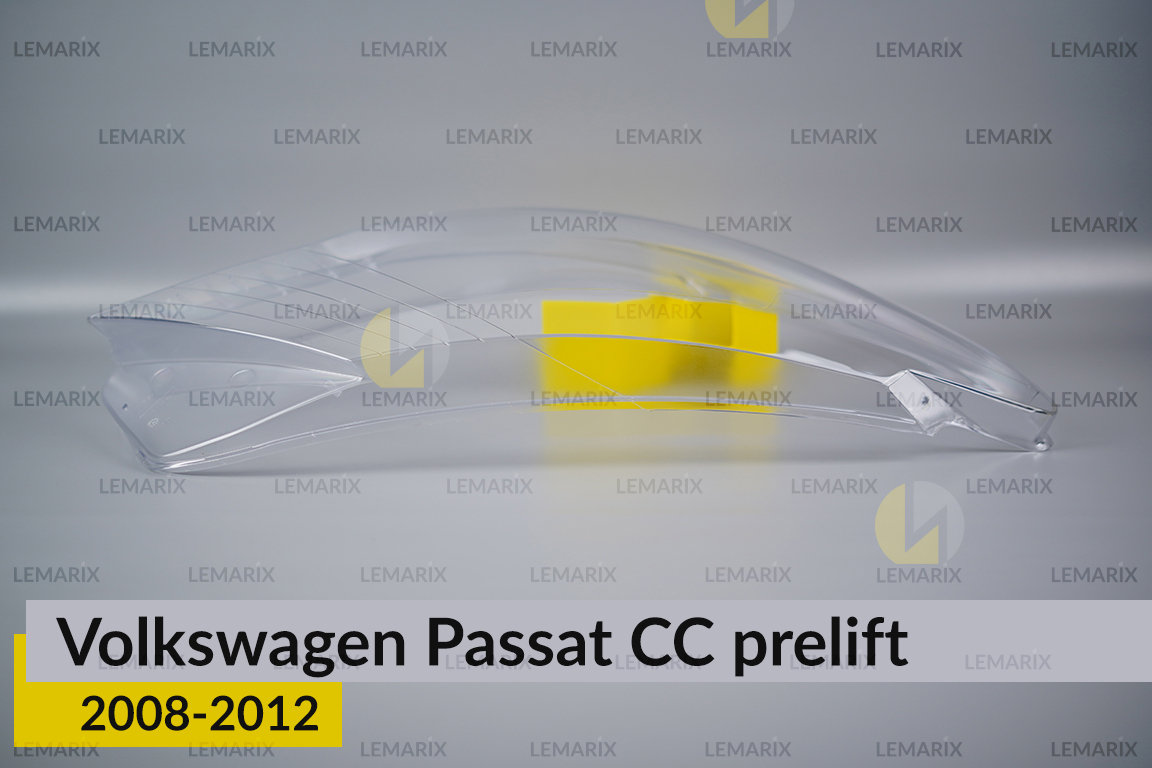 Скло фари VW Volkswagen Passat CC (2008-2012) дорест праве