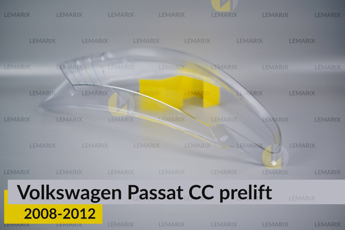 Скло фари VW Volkswagen Passat CC (2008-2012) дорест праве